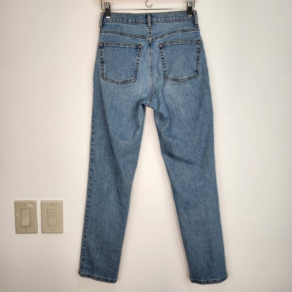 Everlane The Cheeky Jean Womens 26 Regular Light Wash Denim Straight Leg - Picture 2 of 11